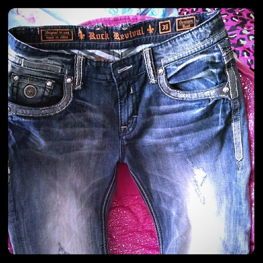 Rock revival jeans